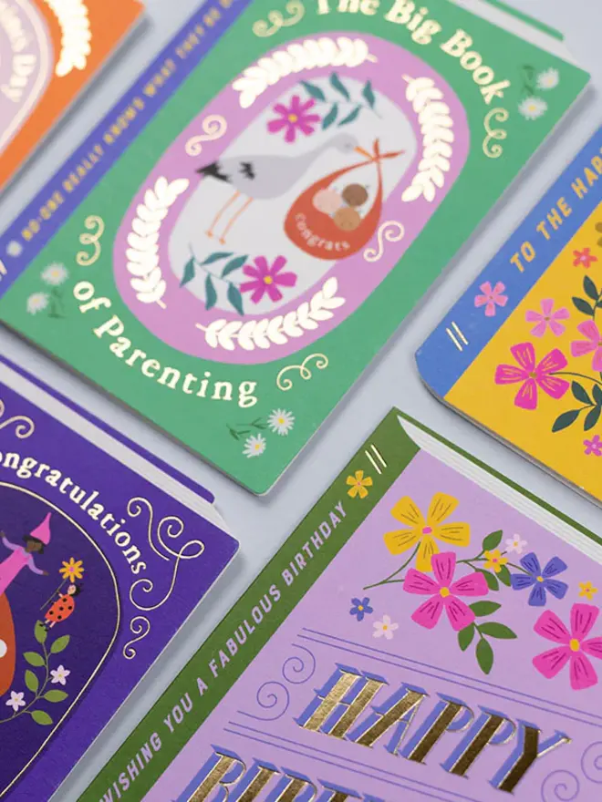 'The Big Book Of Parenting' Fairytale New Parents Card