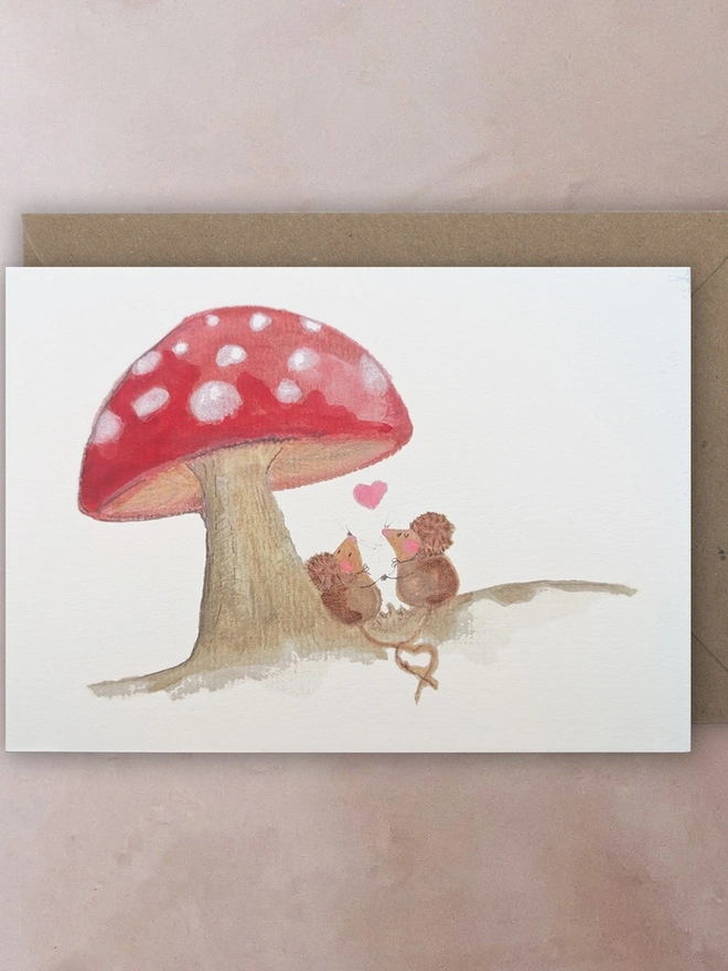 Toadstool Tails Card