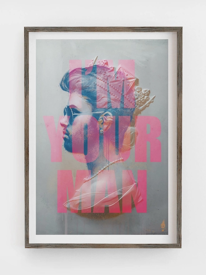 'I'm Your Man' George Michael Art Print