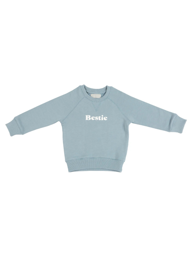 blue bestie sweatshirt