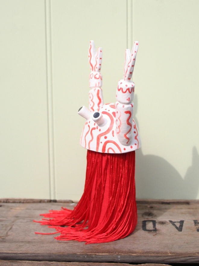 lobster wall hanging handmade ceramic seaside creature decoration