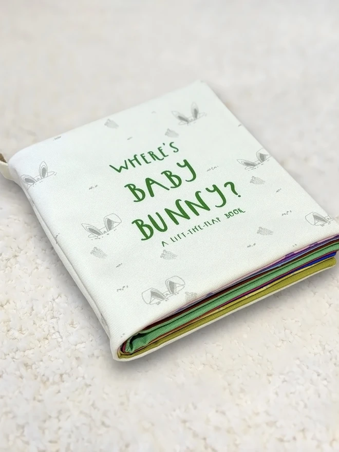 Cover of Where's Baby Bunny? Lift-the-flap Cotton Soft Book