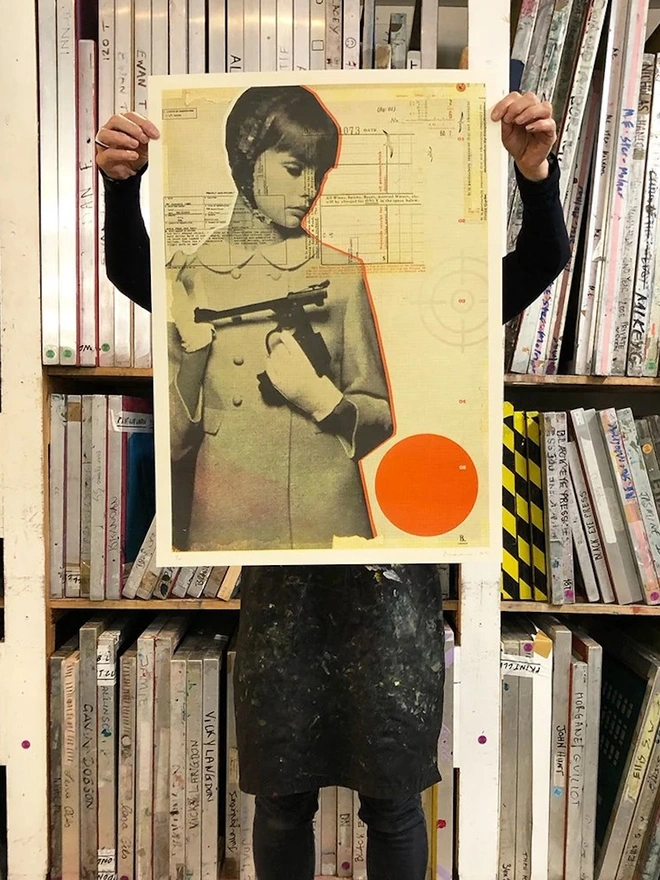 Spy Girl Artist Proofs Screenprint