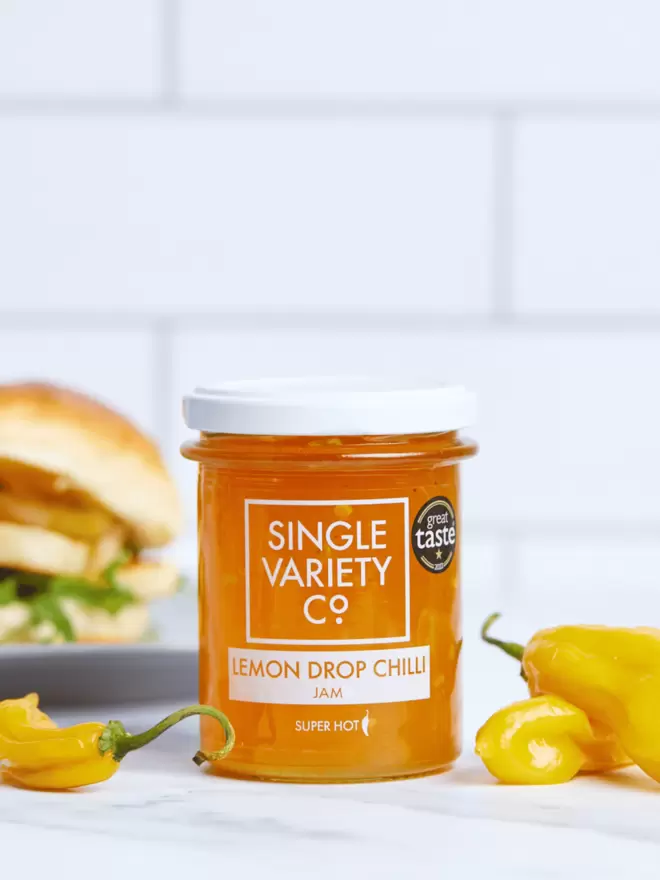 Single Variety Co Super Hot Lemon Drop Chilli Jam