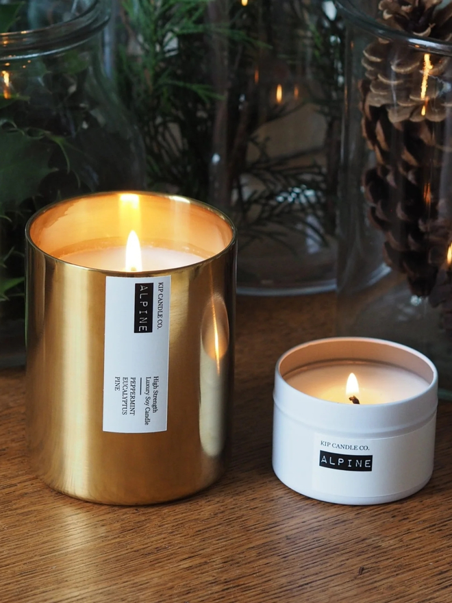 Alpine Christmas scented candle