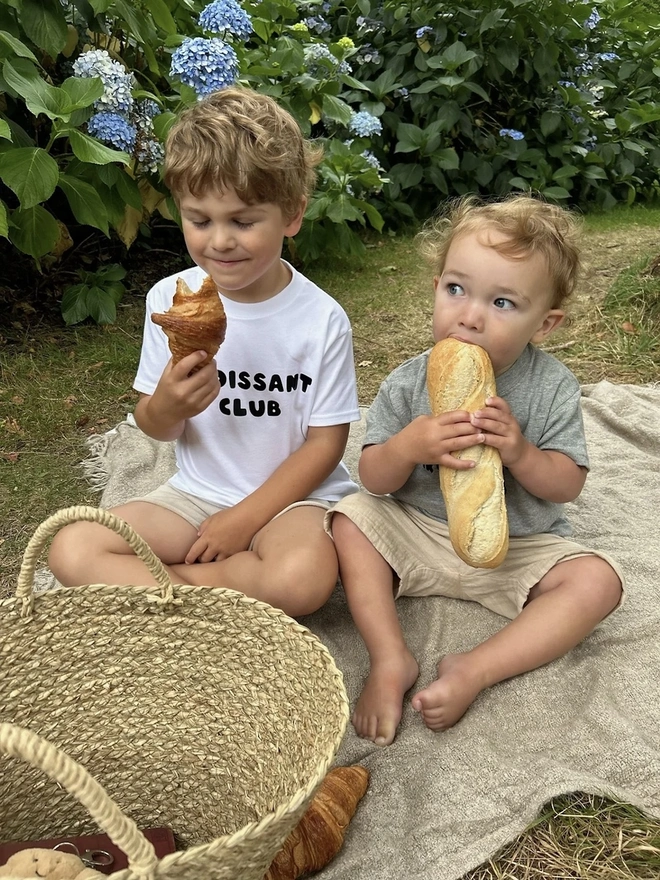 'Croissant Club!' Kids Tee 