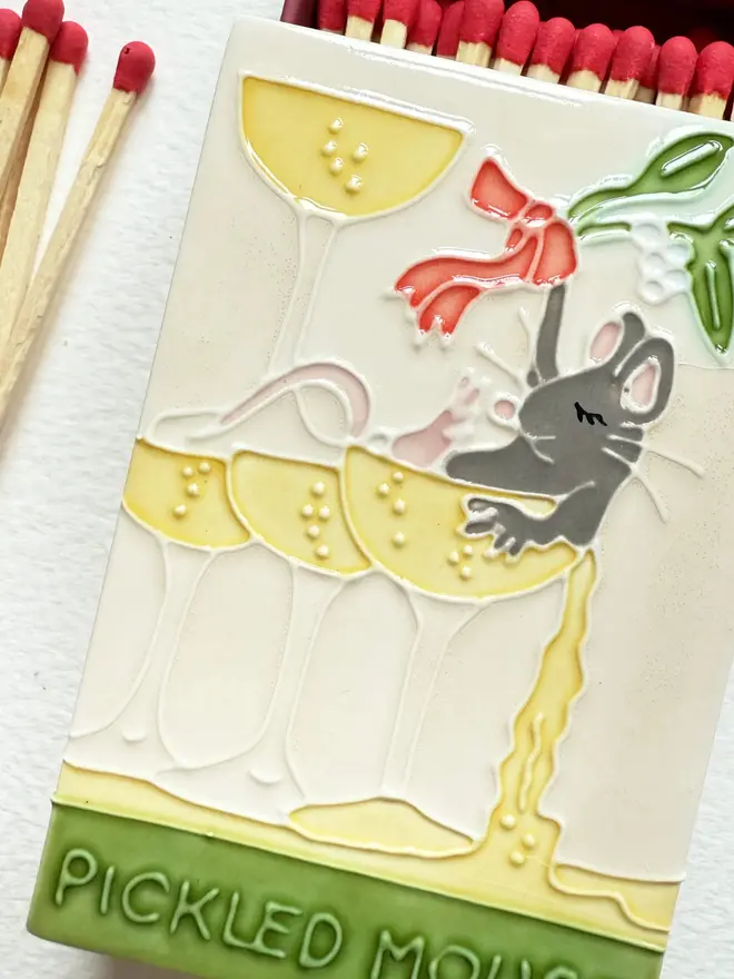 Jo Laing Pickled Mouse Matchbox 1