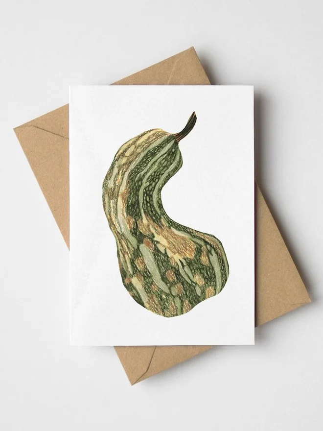 Mini Gourd Greeting Card 