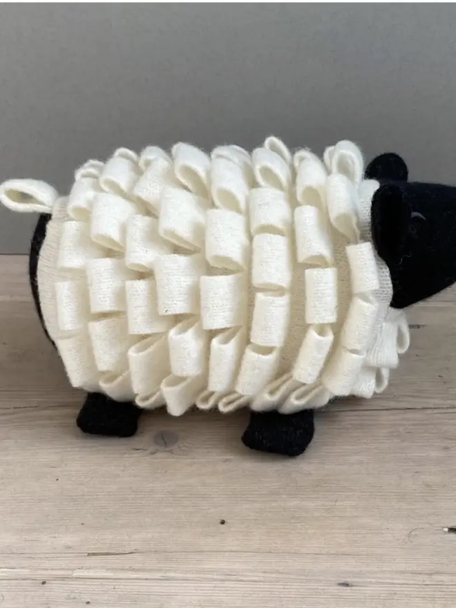 white sheep plush