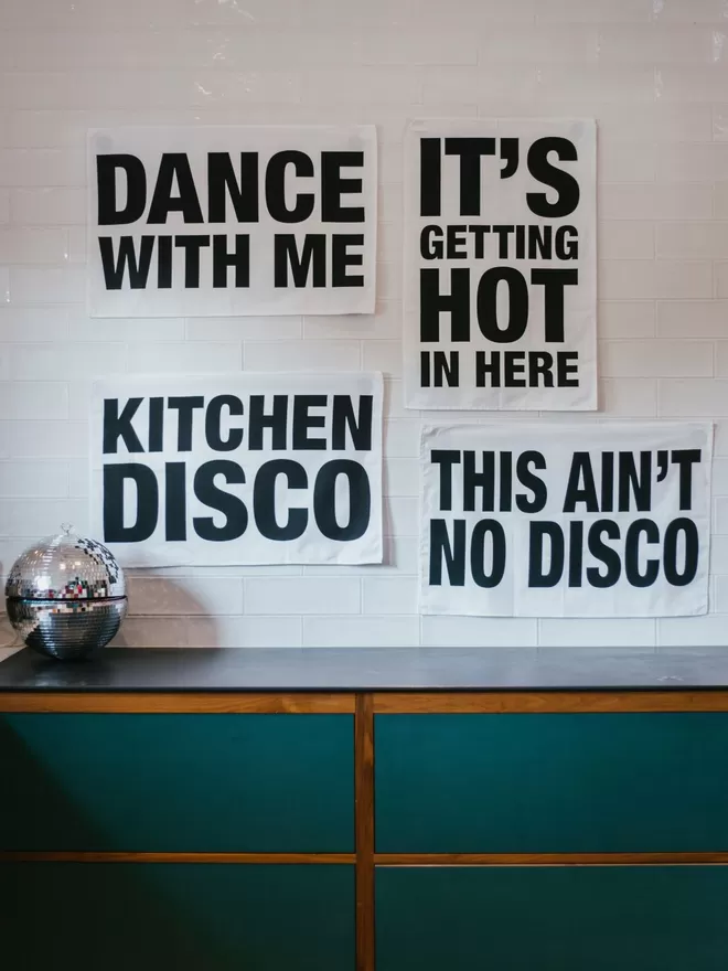 London Drying This Ain't No Disco seen with Dance With Me, Kitchen Disco and It's Getting Hot In Here.