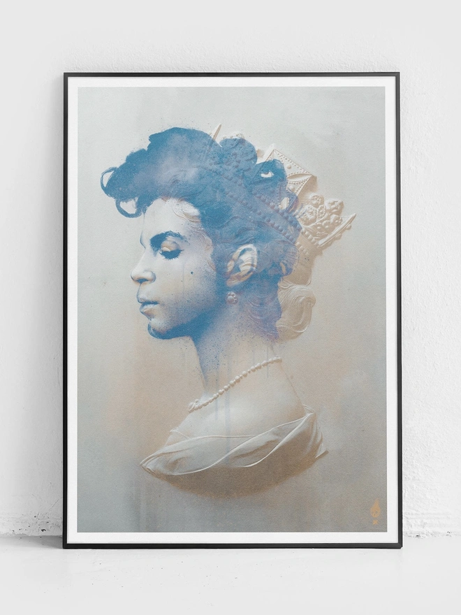 'Purple Reign' Prince Art Print