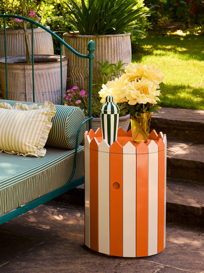 Small Tray. A tray in tangerine.