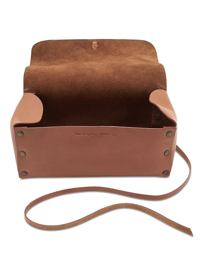 Ruxley Leather Wash Bag