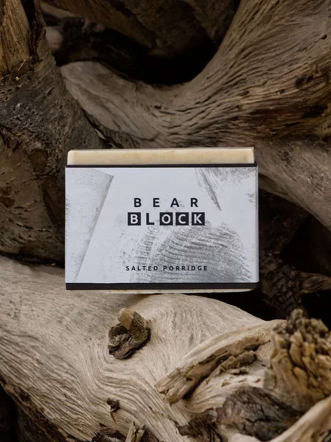 Salted Porridge Bear Block Soap Bar