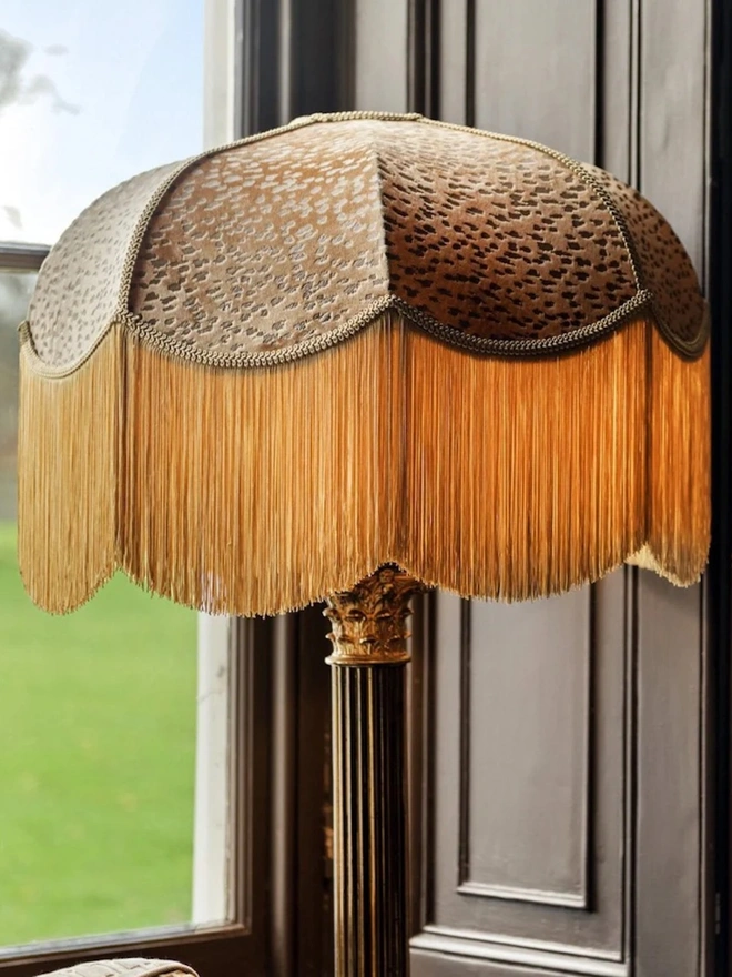 The Ritz Fringed Lampshade