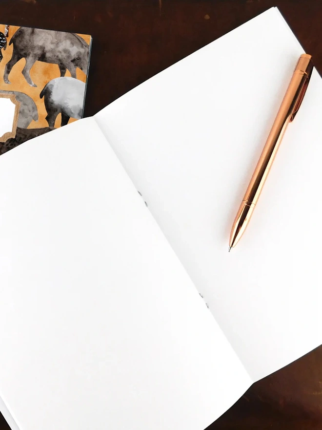 Candle of Tapirs Print Notebook