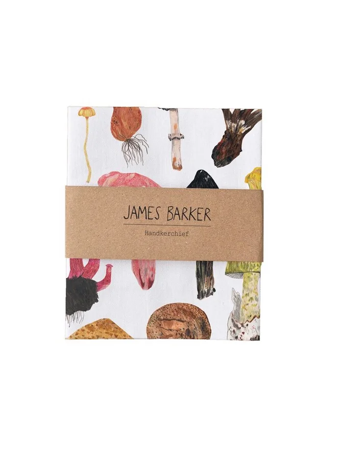 Mushrooms Handkerchief Pocket Square 