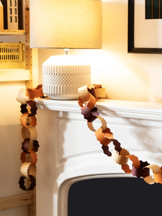 autumn paper chain