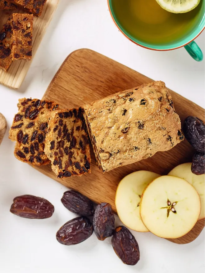 Gluten Free Apple & Date Fruit Cake