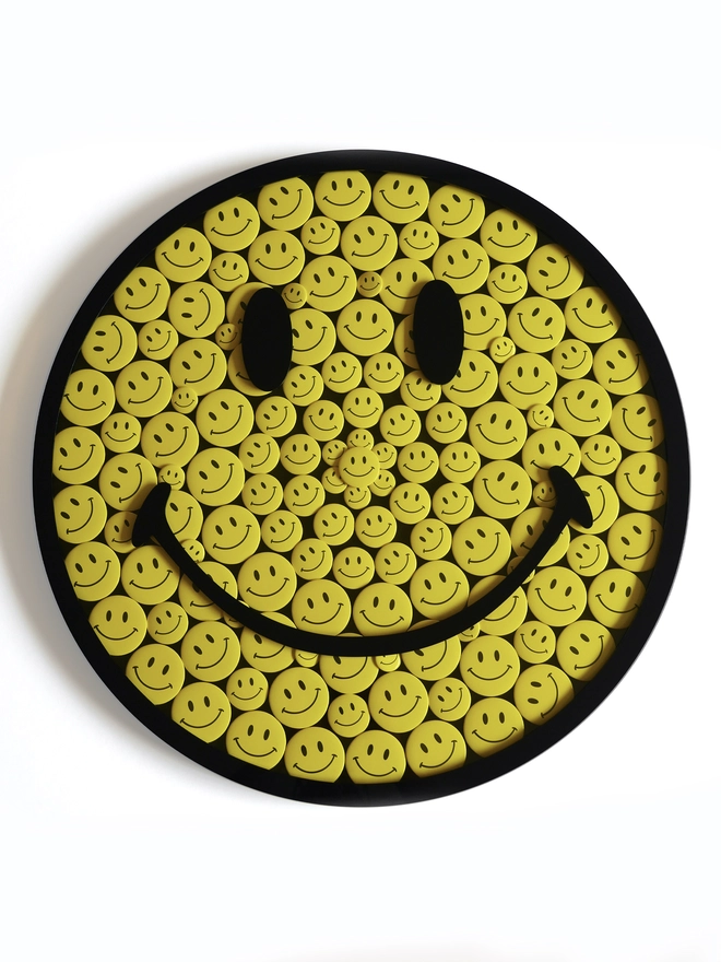 Smiley happy People badges