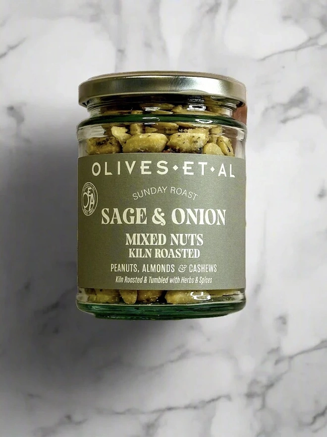 Sage & Onion Roasted Nuts