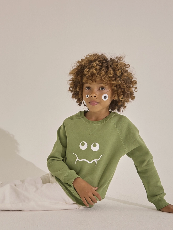 green monster sweatshirt