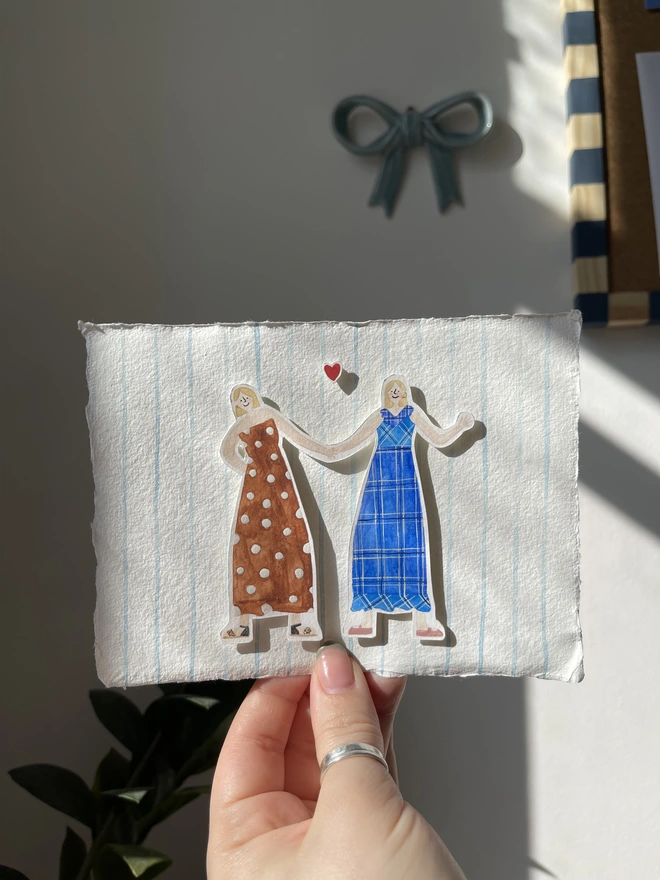 Besties Custom Made Portrait