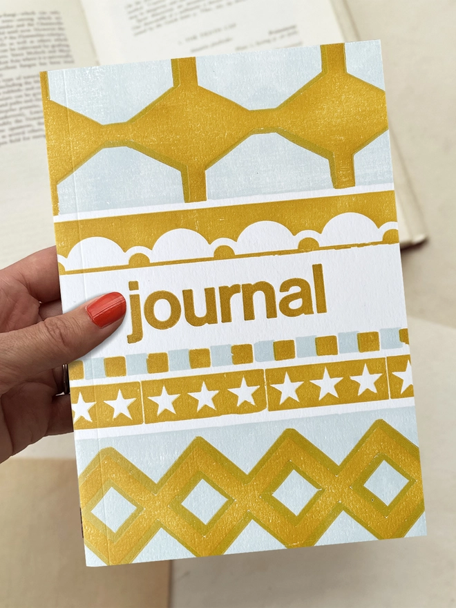 Carnival Ochre and Blue