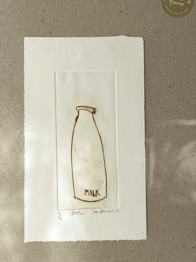 Drypoint Printmaking by Samantha Barnes