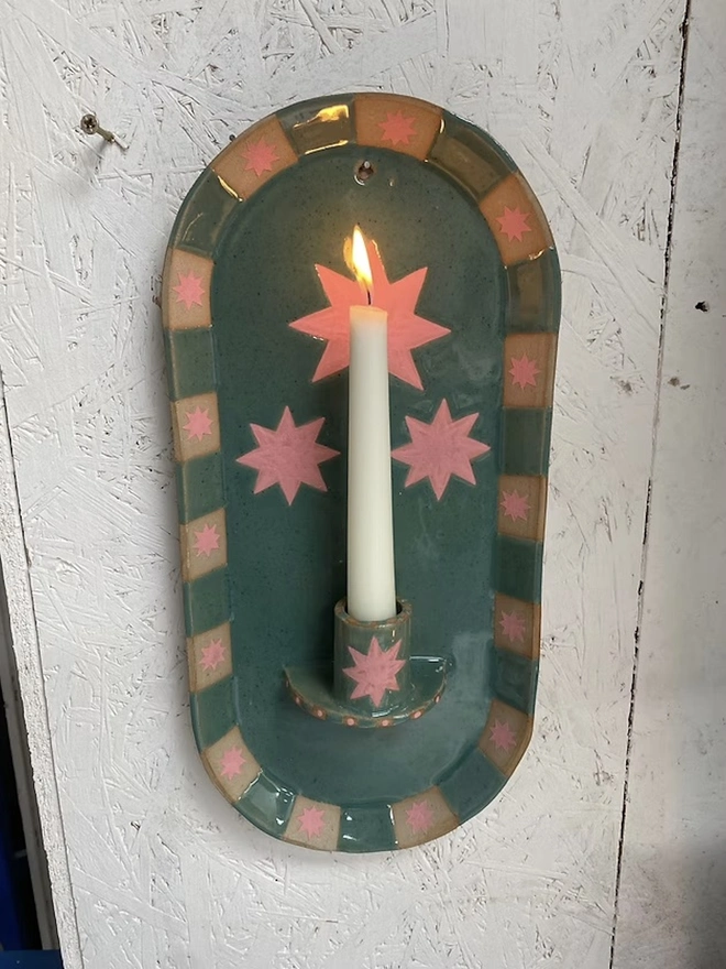 Celeste Candle Wall Sconce