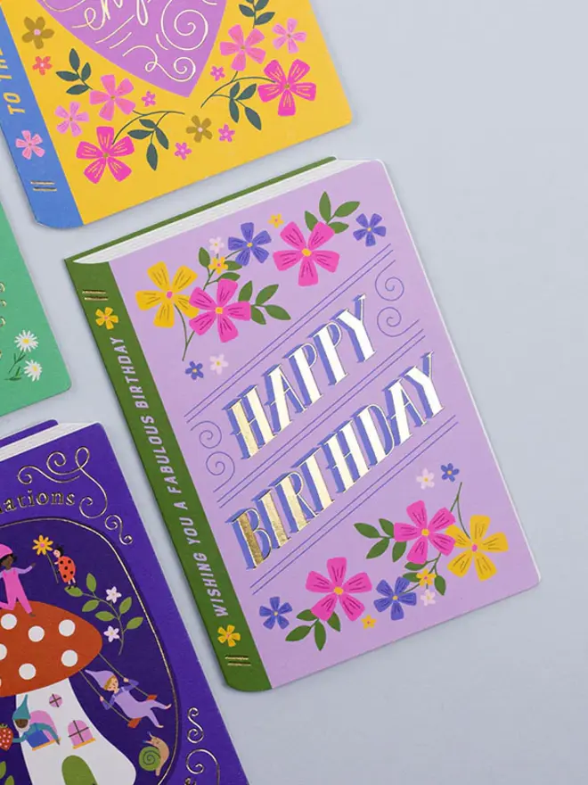 Birthday Book Card