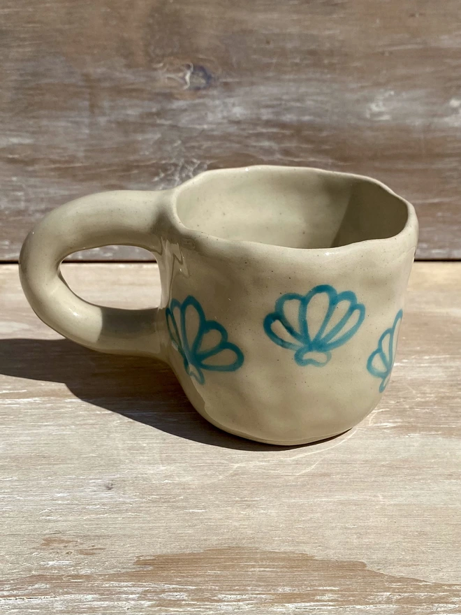 shell mug back