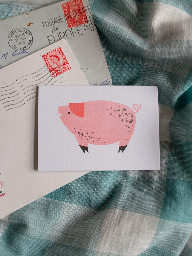 Piggy Mini Card