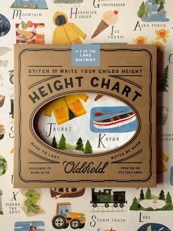 Lake District A-Z Height Chart