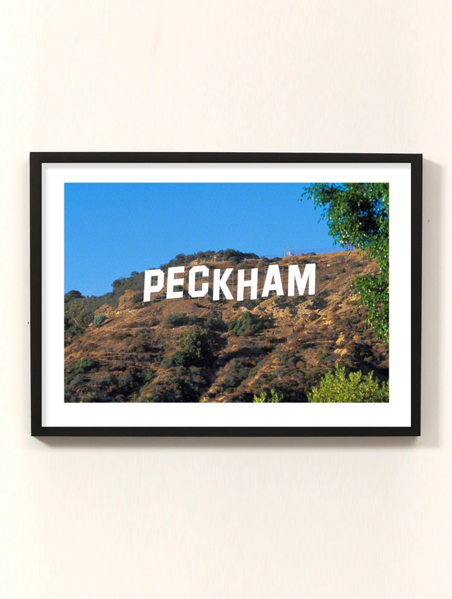 'Peckhamwood' A2 Giclée Print