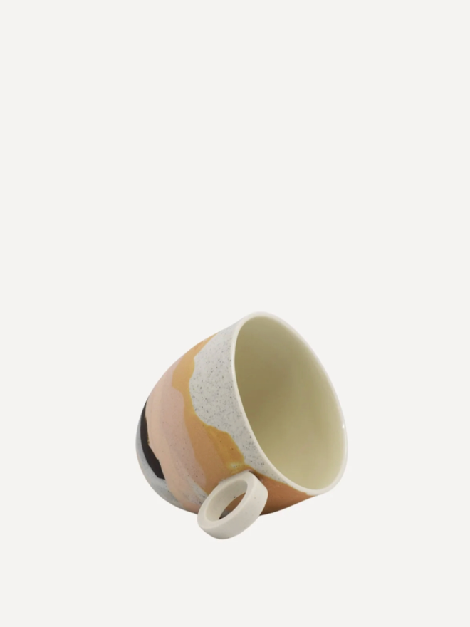 Desert Dreamlands Espresso Cup. A cup from the Desert Dreamlands collection, showing typical decoration.