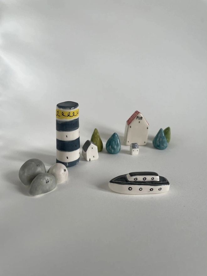 Handmade Ceramic Pub