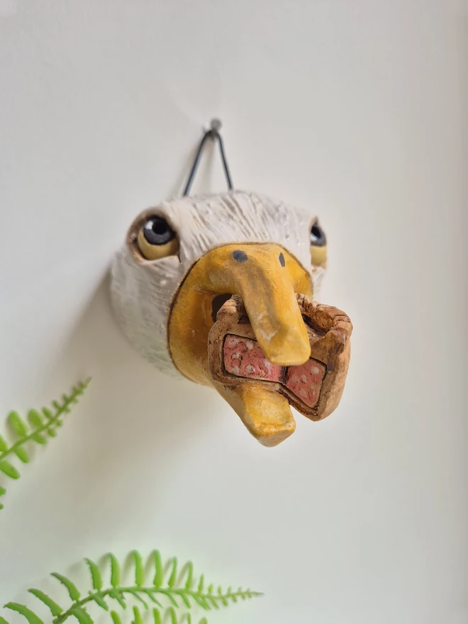 Seagull With Pork pie 