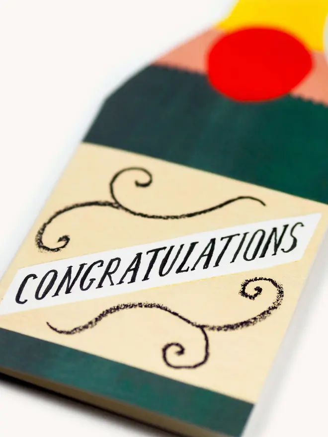 champagne card
