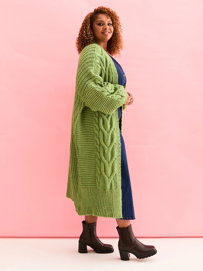 Alex Cardigan Green