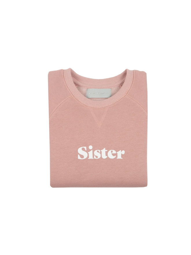 pink sister sweatshirt