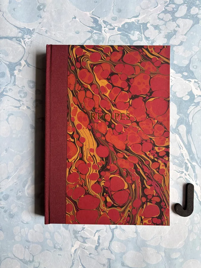Recipe Book pattern  J