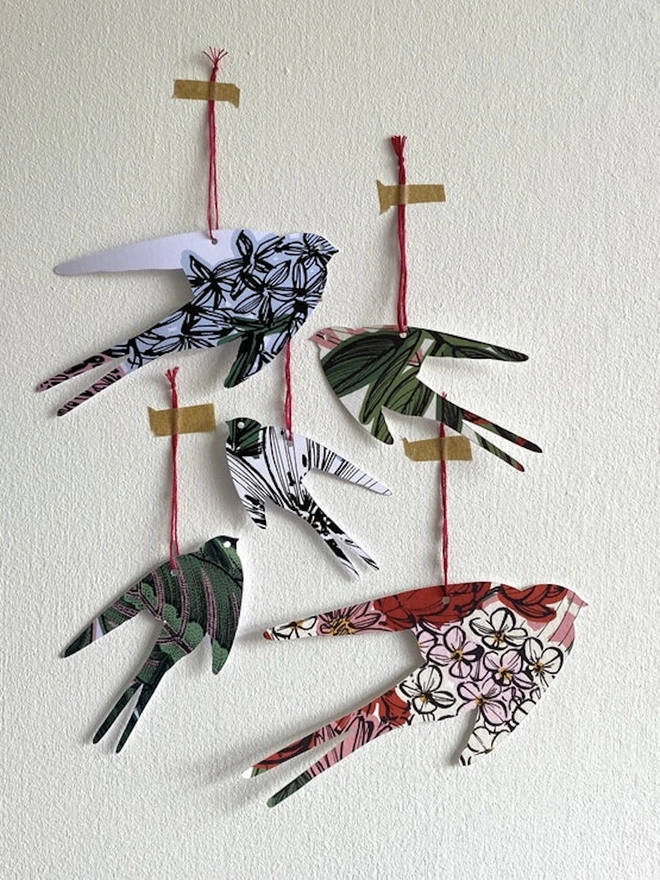 Zero Waste Swallow Decorations