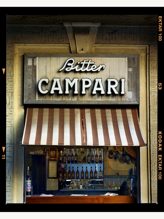 Bitter Campari Milan Richard Heeps photographic artwork