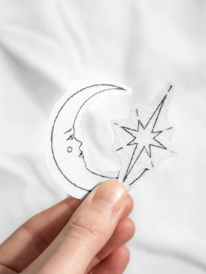 Lunar Magic Stick & Stitch Soluble Embroidery Transfer Set