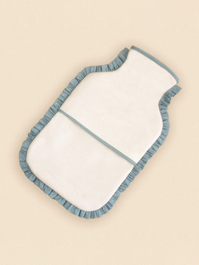 Geranium hot water bottle back