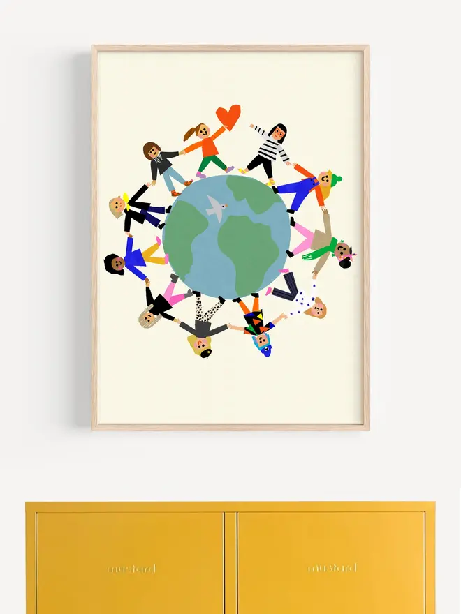 Women Are Stronger Together Giclee Print