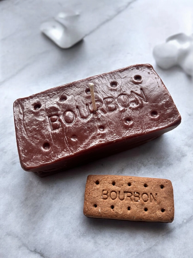 Bourbon Biscuit Candle