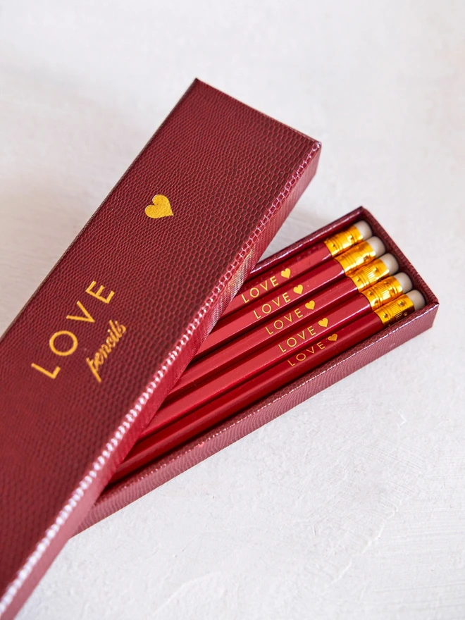 'Love' Pencil Box
