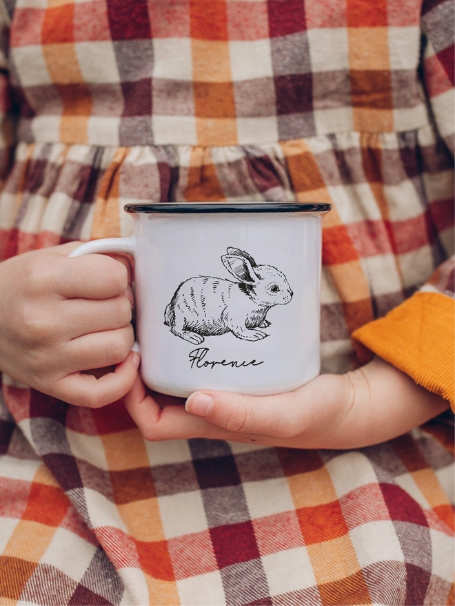 Personalised Easter Bunny Ceramic Mug